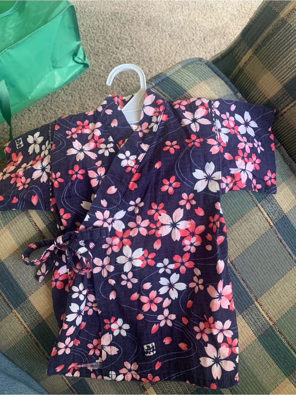 Girls 12-18m traditional Japanese jinbei